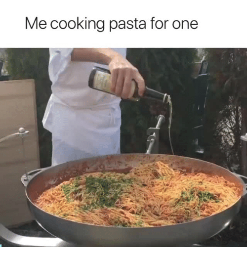 Pasta is life