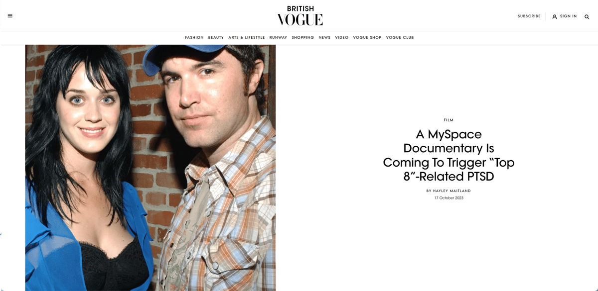 MySpace Doc
